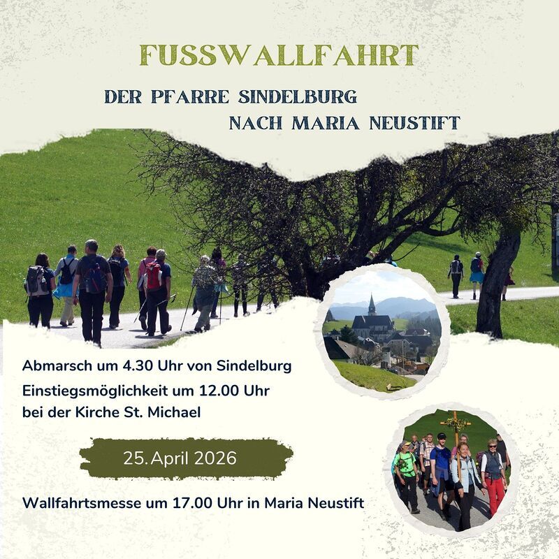 Fußwallfahrt / Pfarre Sindelburg